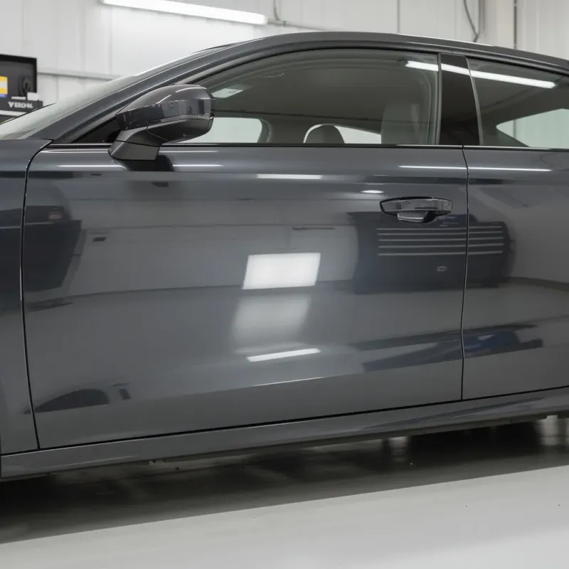 Après débosselage - carrosserie réparée